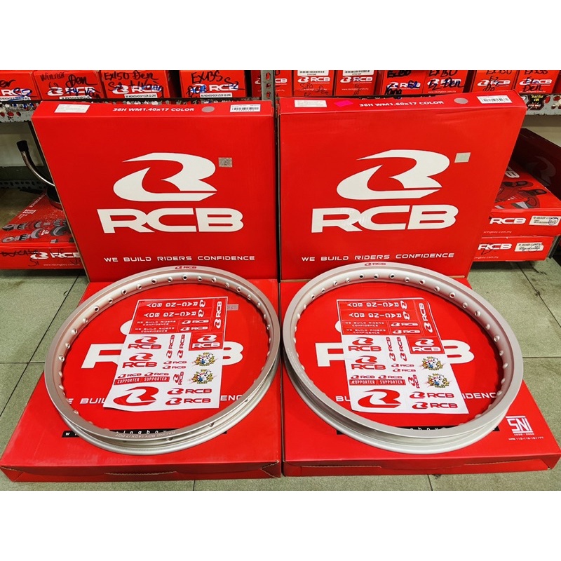 Niềng Nhôm RCB 17in Size 1.2 1.4 1.6 1.85 Chính Hãng RCB &gt;&gt;&gt;&gt;