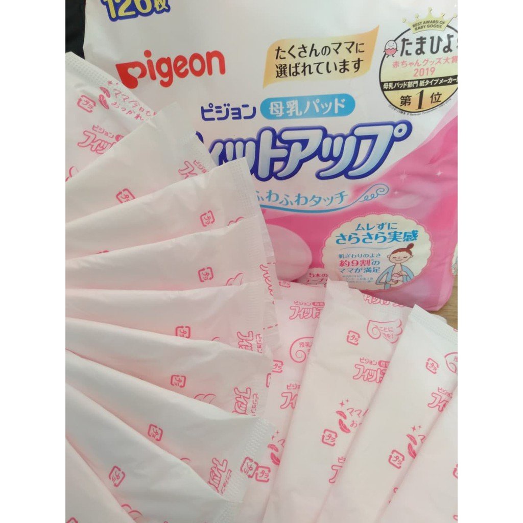 Miếng lót thấm sữa Pigeon Nhật bịch 126 miếng