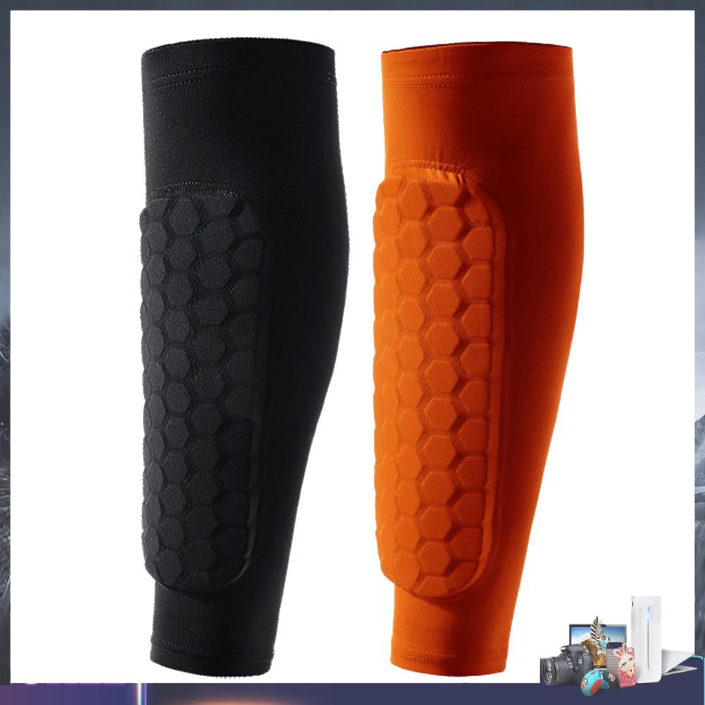 1pc Outdoor Football Shin Guard Pads Honeycomb Running Calf Protective Gear