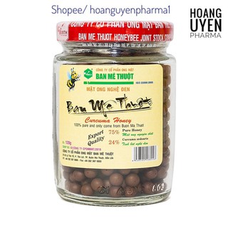 Viên mật ong nghệ đen Ban Mê Thuột - Lọ 120gr
