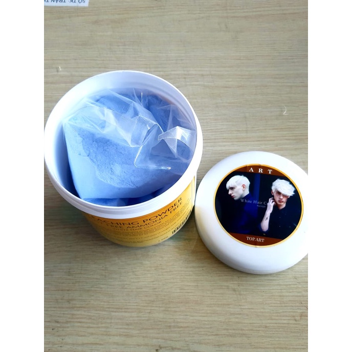 BỘT TẨY TÓC MÀU XANH TOP.ART