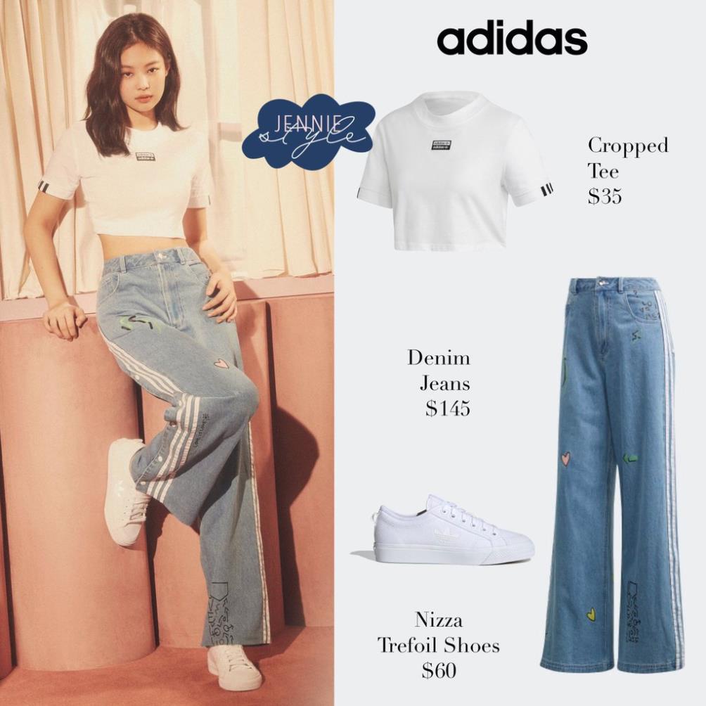 Giày Sneaker Adidas Nizza Trefoil Allwhite  - FW5184  - Hàng Chính Hãng