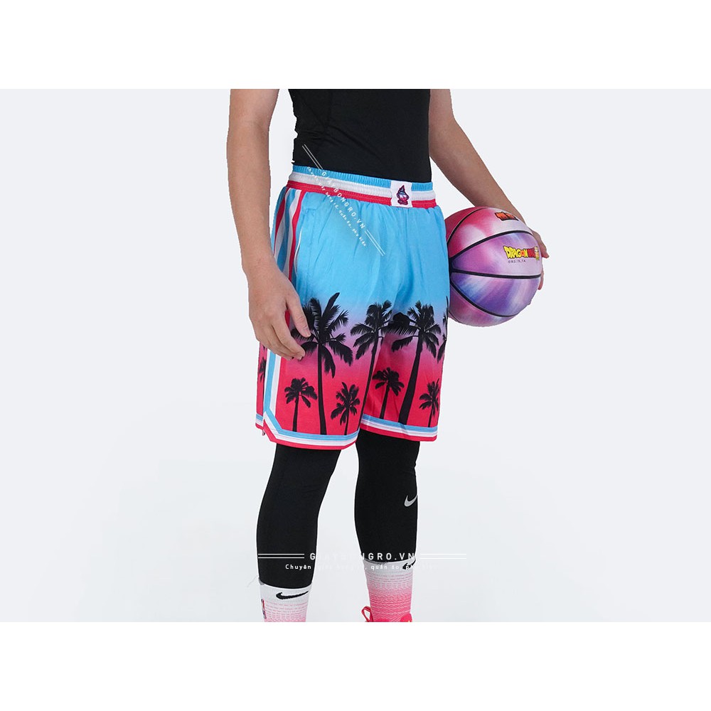 Quần ngắn nam chơi bóng rổ Miami Heat