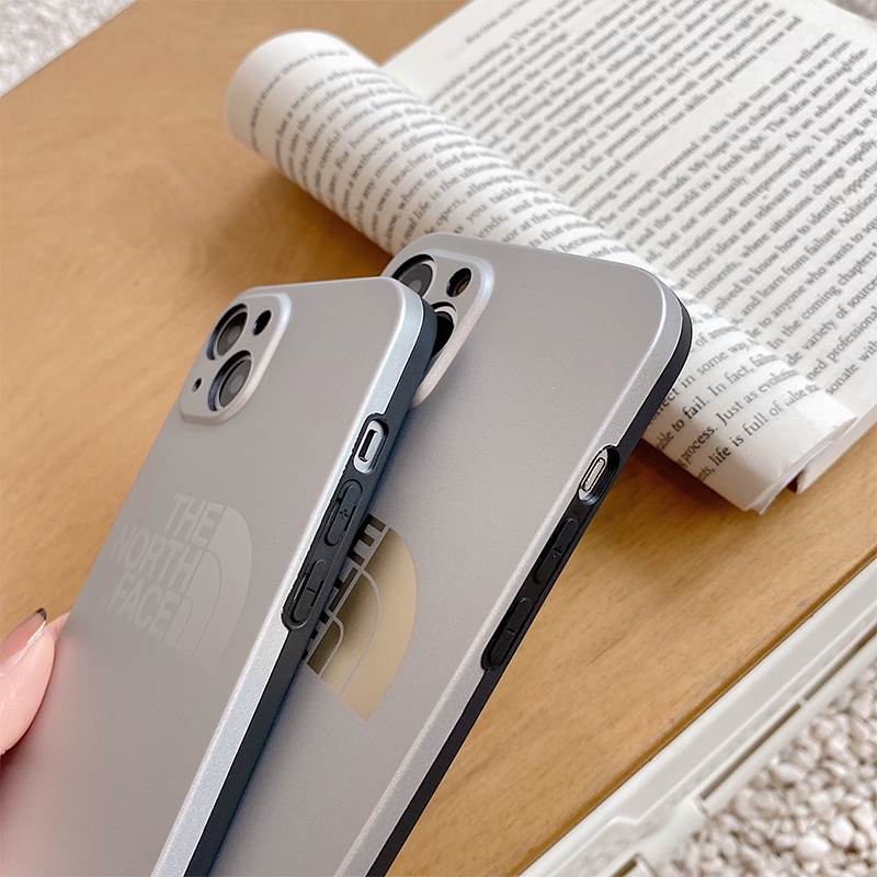 Ốp Điện Thoại Dẻo Họa Tiết Logo North Face Thời Trang Chống Sốc Cho iPhone 13 12 11 Pro MAX X XR XS MAX 7 8 Plus