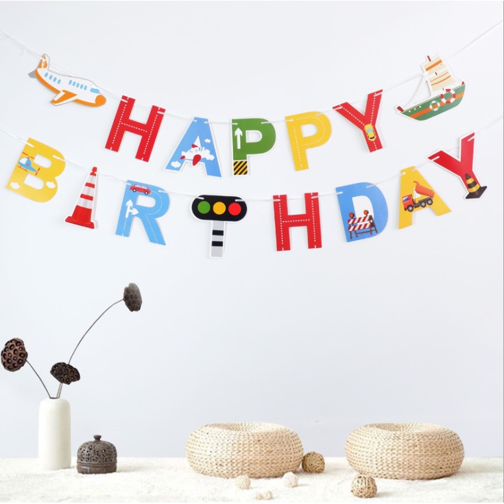 Dây Treo Chữ Sinh Nhật Happy Birthday - Phụ Kiện Trang Trí Tiệc Sinh Nhật Mẫu Mới Nhất 2022 - Nhiều Mẫu