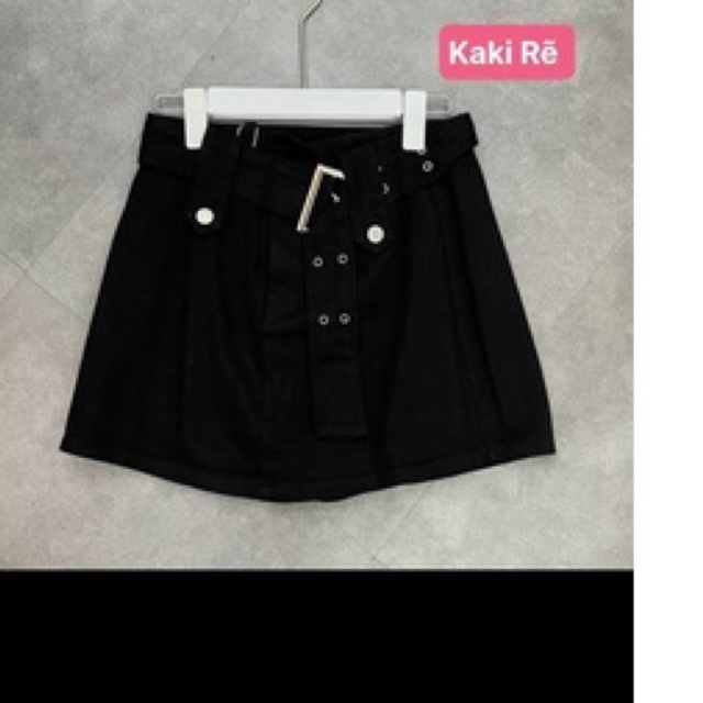 chân váy quần jean rách co giãn lưng siêu cao ạ alohashop91