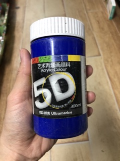 Màu vẽ Acrylic 3D/5D 300ml cho mọi chất liệu
