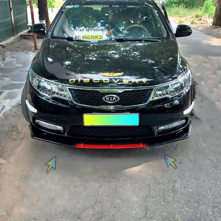 Cản Trước Líp Trước Kia Forte mẫu độ cản trước