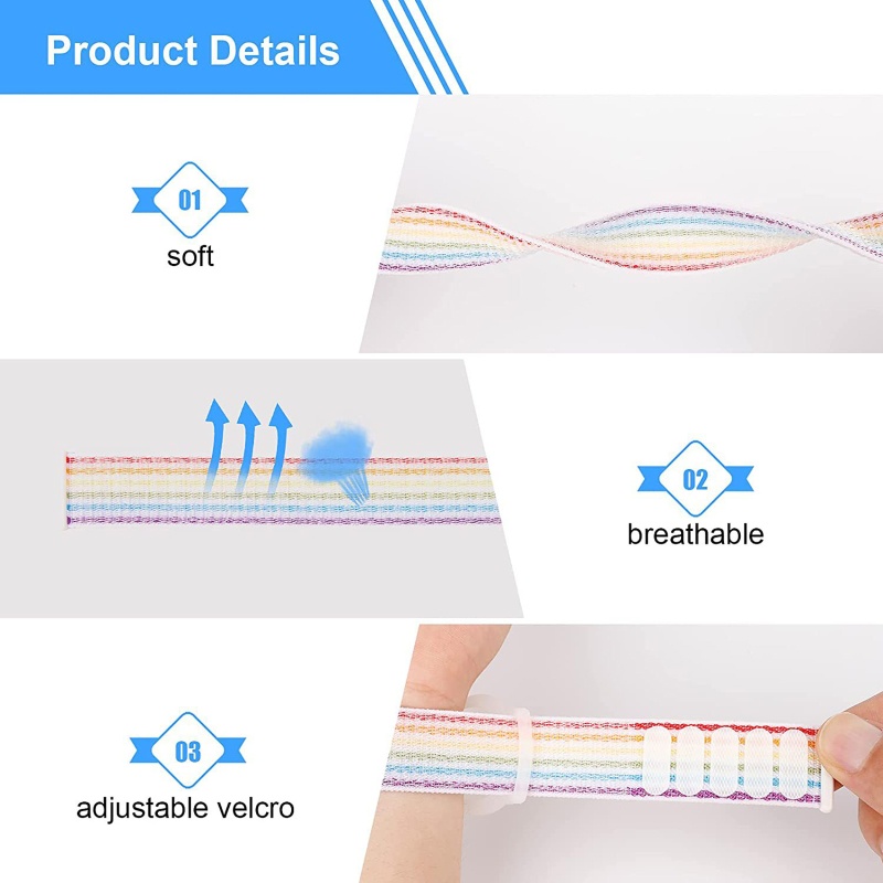 Abo kids wristband tracker for case bracelet protective nylon wrist band anti-scratch kích thước có thể điều chỉnh cho airtag