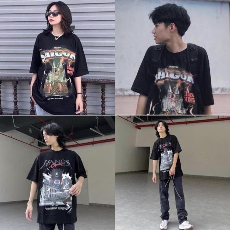 Áo Thun Local Brand Hades Sài Gòn Hà Nội Nam Nữ Tay Lỡ Unisex Ulzzang Hot 2022 Đẹp