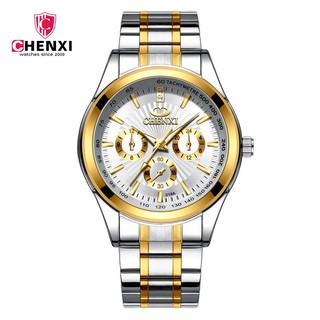 Đồng Hồ Nam CHENXI2467 CXT02 Mặt Tròn Kính Sapphire Chống Xước