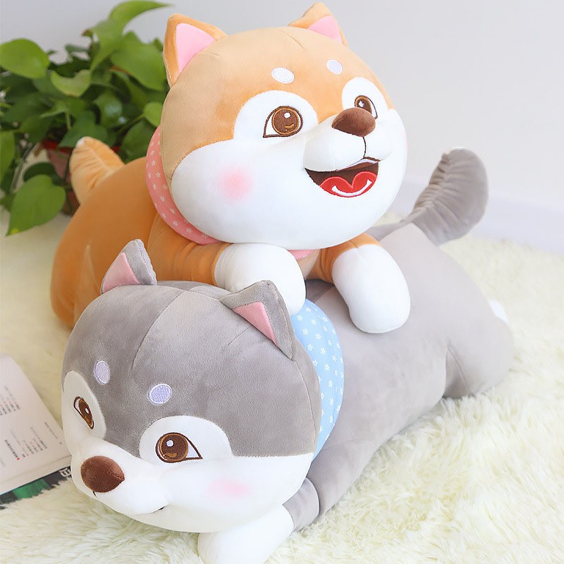 Thú Nhồi Bông Hình Chó Shiba Inu Sáng Tạo