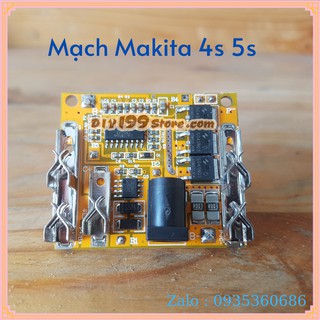 Mạch bảo vệ pin makita linh kiện 4s 5s 50a