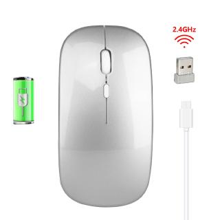 Chuột Không Dây Siêu Mỏng 2.4G Sạc Được