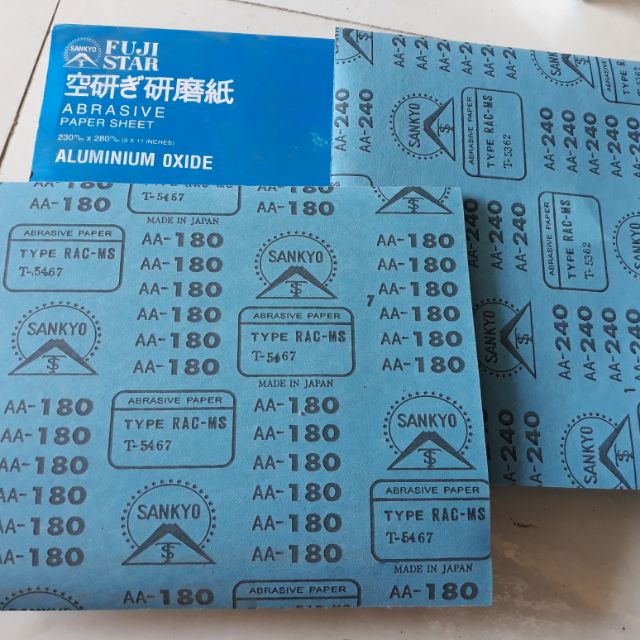 Giấy nhám nhật Sankyo AA180, AA240