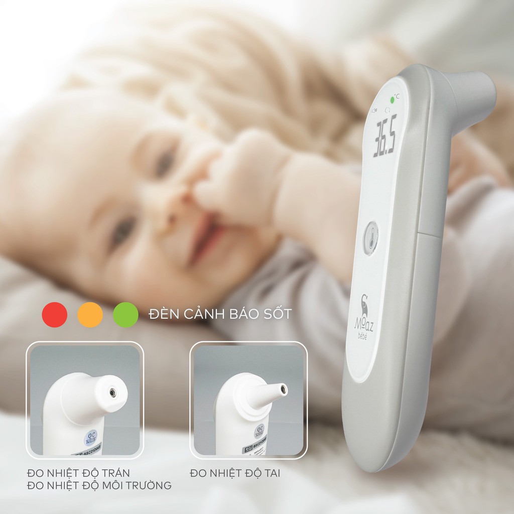 Nhiệt kế hồng ngoại Moaz Bebe Mb-024