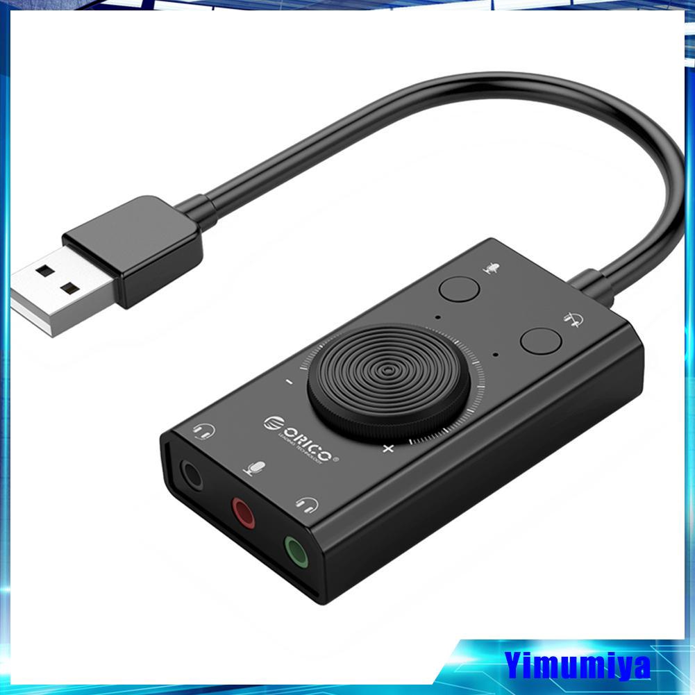 Card Âm Thanh Gắn Cổng USB Orico SC2 chất lượng cao