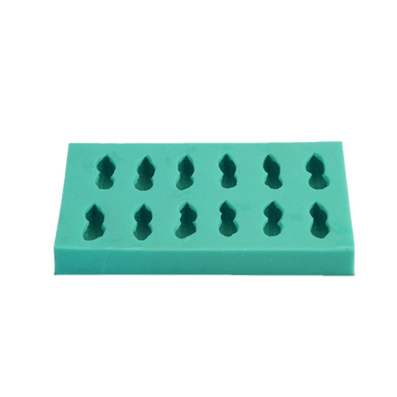Khuôn Silicone Tạo Hình Làm Bánh Kẹo Hình Hạt Đậu Phộng 3D