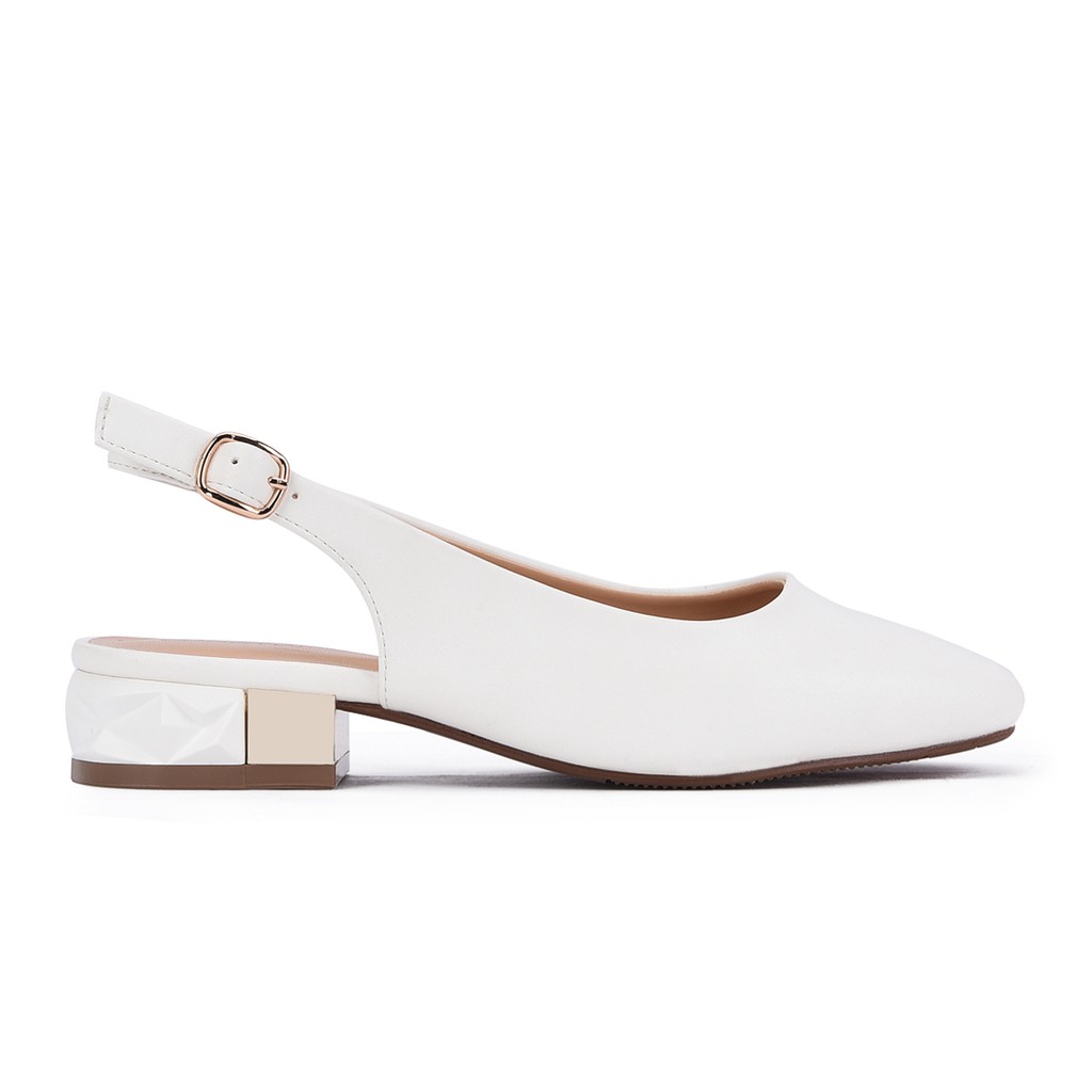 Giày Búp Bê Đông Hải dáng slingback gót cao 3cm dễ phối đồ - G81D2 | BigBuy360 - bigbuy360.vn