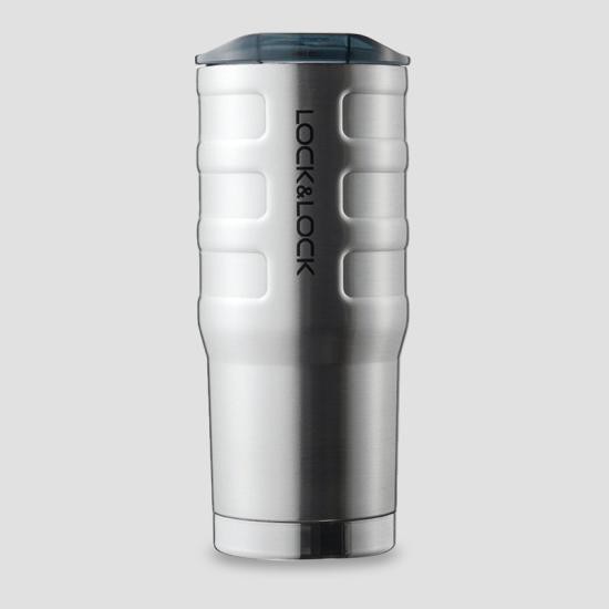 Bình giữ nhiệt Lock&Lock Bumper Tumbler LHC4139SLV 550ml Bạc