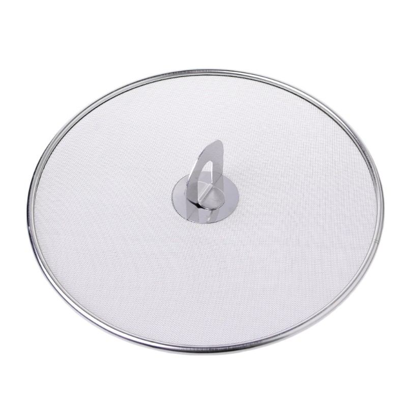 Nắp đậy chảo chống văng dầu bằng thép không gỉ tiện dụng