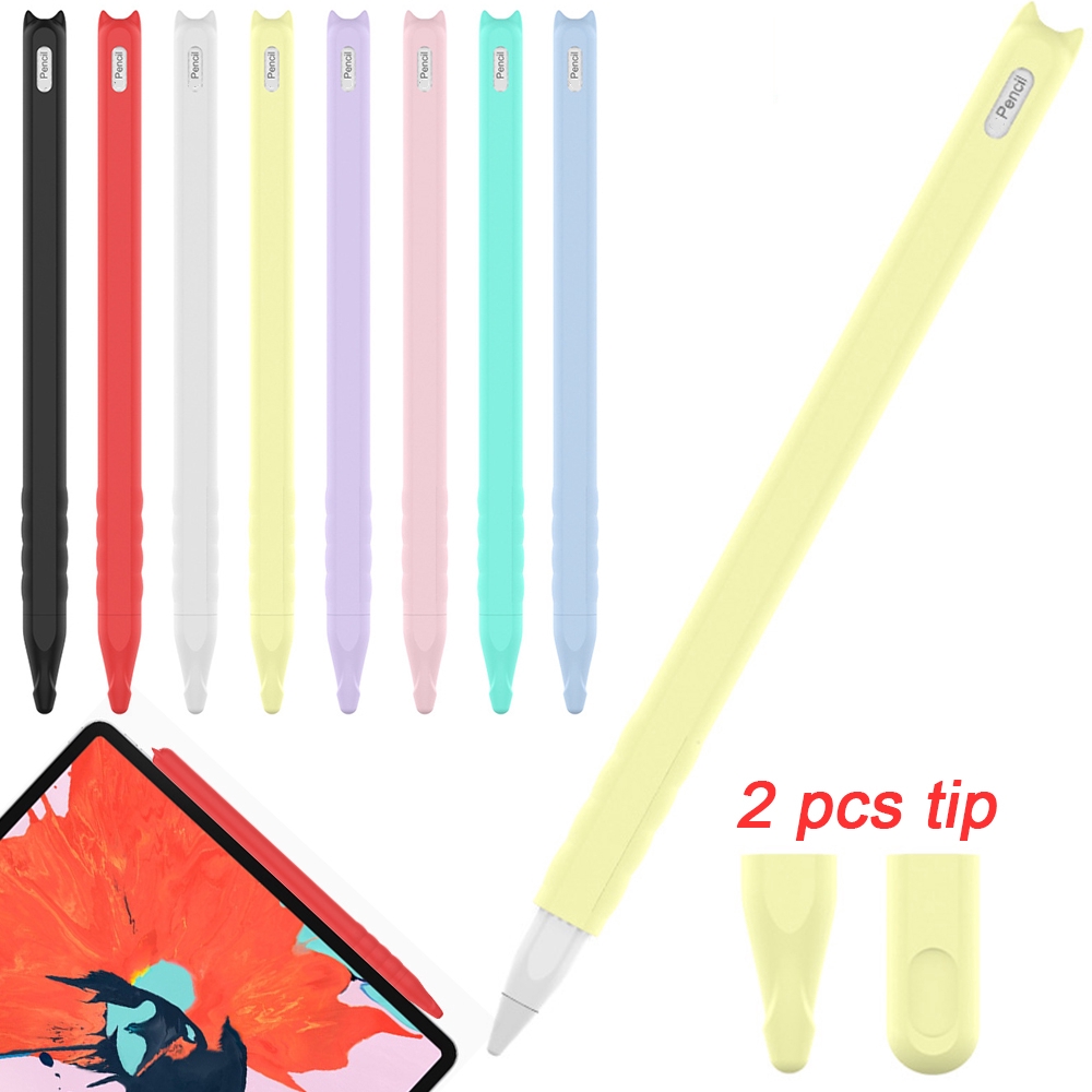 Vỏ bọc silicon chống bụi cho bút cảm ứng Apple Pencil 2 iPad Pro