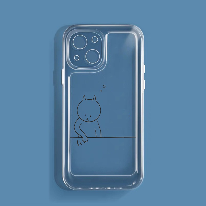 Suntaiho Ốp lưng Ốp Điện Thoại Mềm Trong Suốt In Hình Hoạt Hình Cho iPhone 11 / pro / 13 pro / Max 12 pro / Max / Xs Max / XR / 7 / 8 Plus
