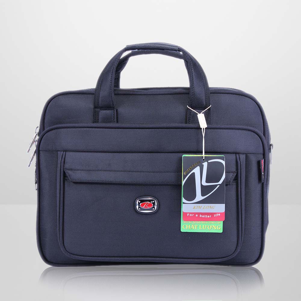 Cặp văn phòng, cặp laptop 14 inch, có quai đeo chéo, nhiều ngăn KL19 đen | BigBuy360 - bigbuy360.vn