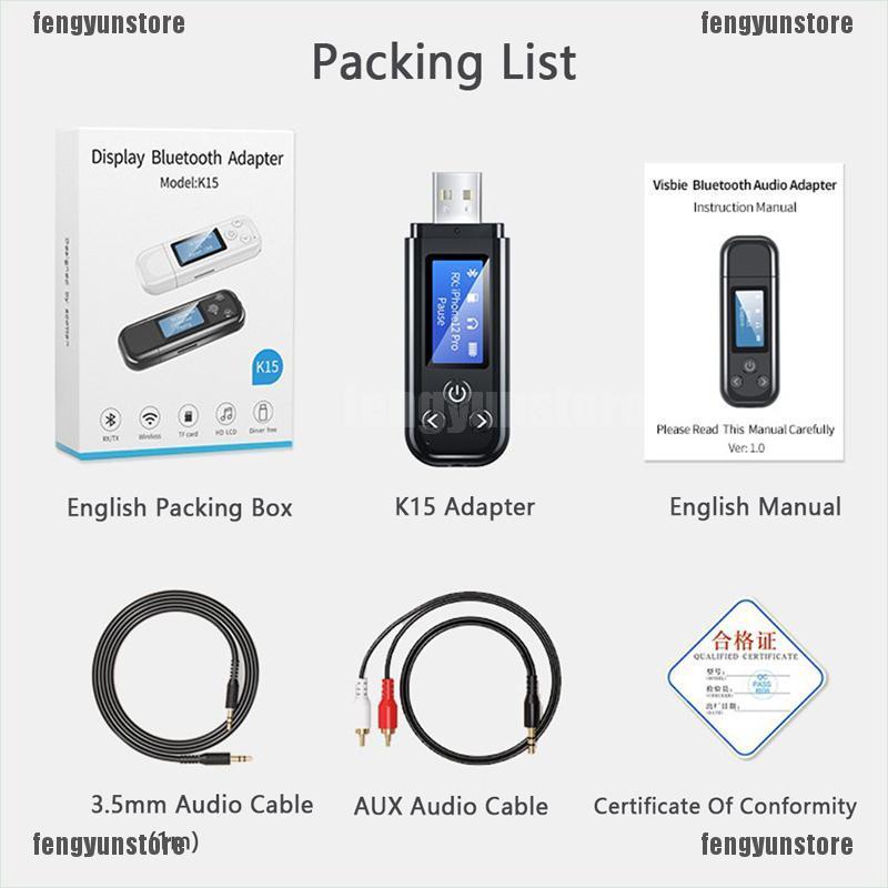 Máy Nghe Nhạc Mp3 Kết Nối Bluetooth 5.0 Cho Xe Hơi | BigBuy360 - bigbuy360.vn