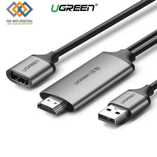 Cáp HDMI cho điện thoại, máy tính bảng cổng lightning, USB type-C... chính hãng Ugreen 50291