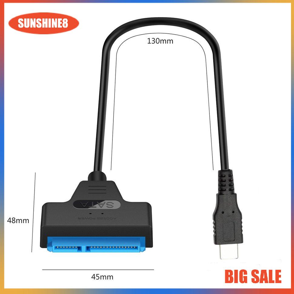 【SUN】SATA USB Adapter Cable SATA To USB 3.0 Data Transfer Converter Cables