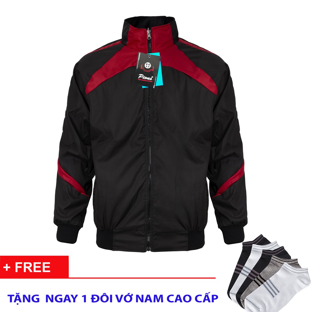 [Mã FAMALLT5 giảm 15% đơn 150K] Áo Khoác Dù Nam cổ đứng mặc 2 Mặt Cao Cấp pious AKD201 TẶNG VỚ