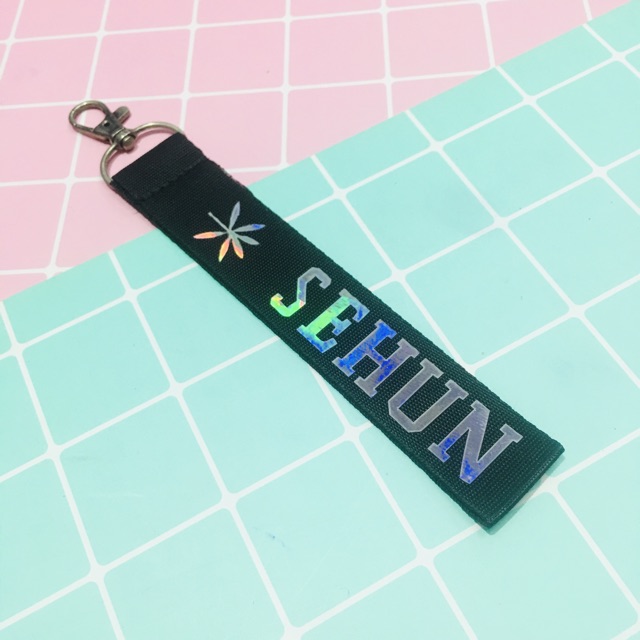 Dây strap exo , Nametag exo, Nametag sehun