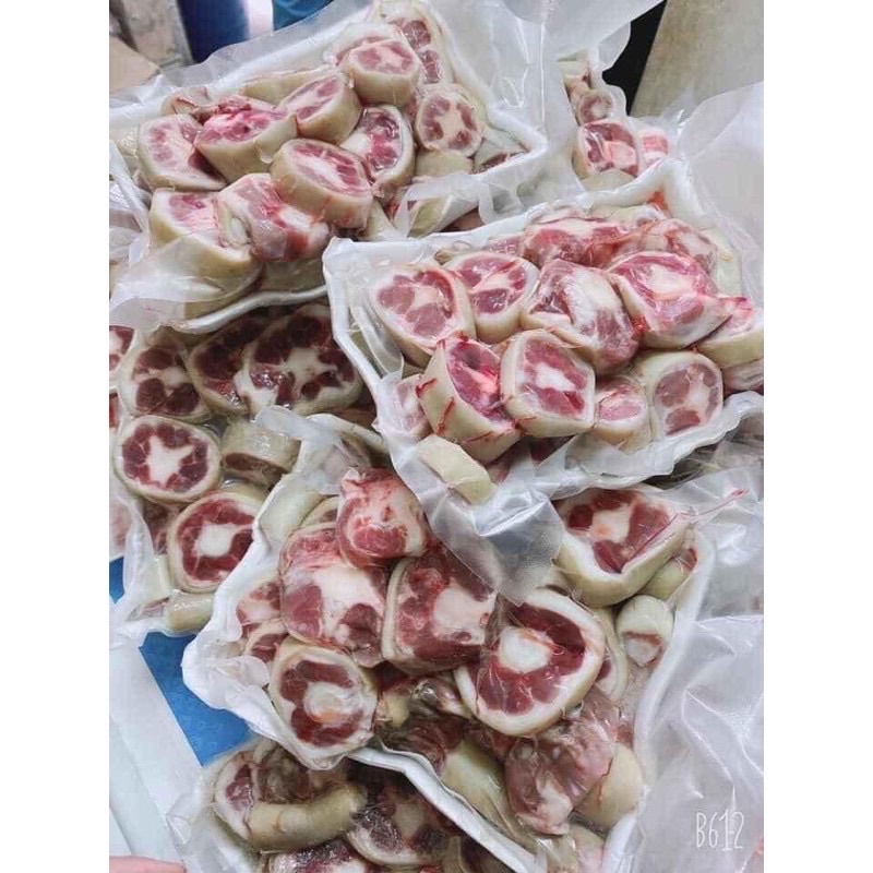 đuôi bò cắt khúc 1kg k mạ đá ❤️GIÁ SỈ❤️ thơm ngon dễ chế biến