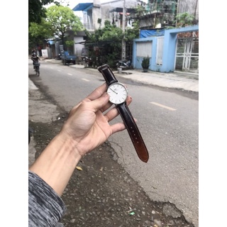 dây đồng hồ da thật thủ công