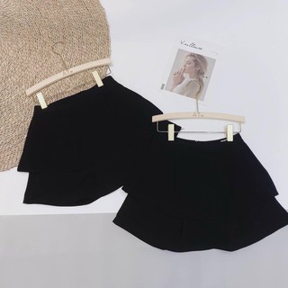 Chân váy xoè 2 tầng chất umi