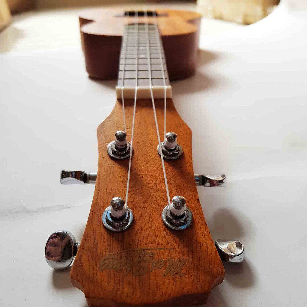 Đàn Ukulele 23&quot; Gỗ Trơn MS Nâu