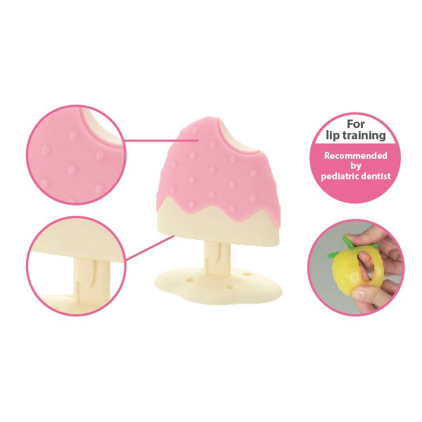 Gặm nướu silicone RICHELL RC22023, ngậm nướu chất liệu an toàn cao cấp cho bé - Monnie Kids