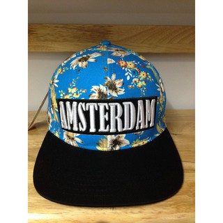Mũ snapback hoa VNXK Amsterdam