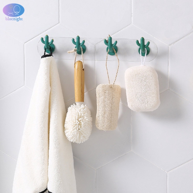 Móc Treo Đồ Dán Tường Hình Cây Xương Rồng