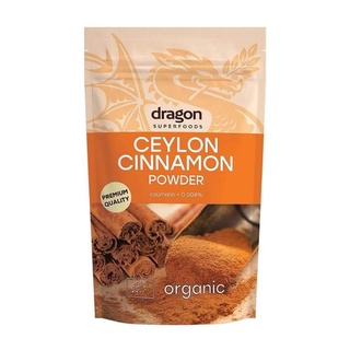 Bột quế Ceylon hữu cơ Dragon Superfoods 150g