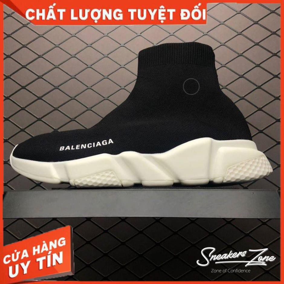 (FREE SHIP + HỘP + QUÀ) Giày thể thao SPEED TRAINER Black White 2016 đen đế trắng siêu đẹp cho nam và nữ !!! . : : P