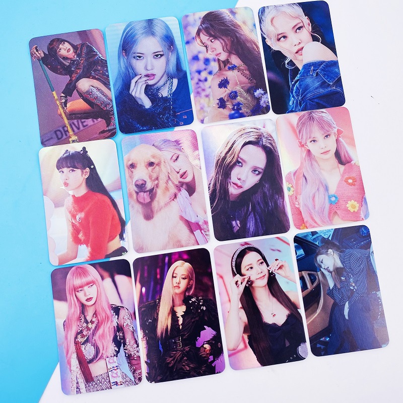 Thẻ Ảnh Polaroid In Hình Nhóm Nhạc Kpop BLACKPINK