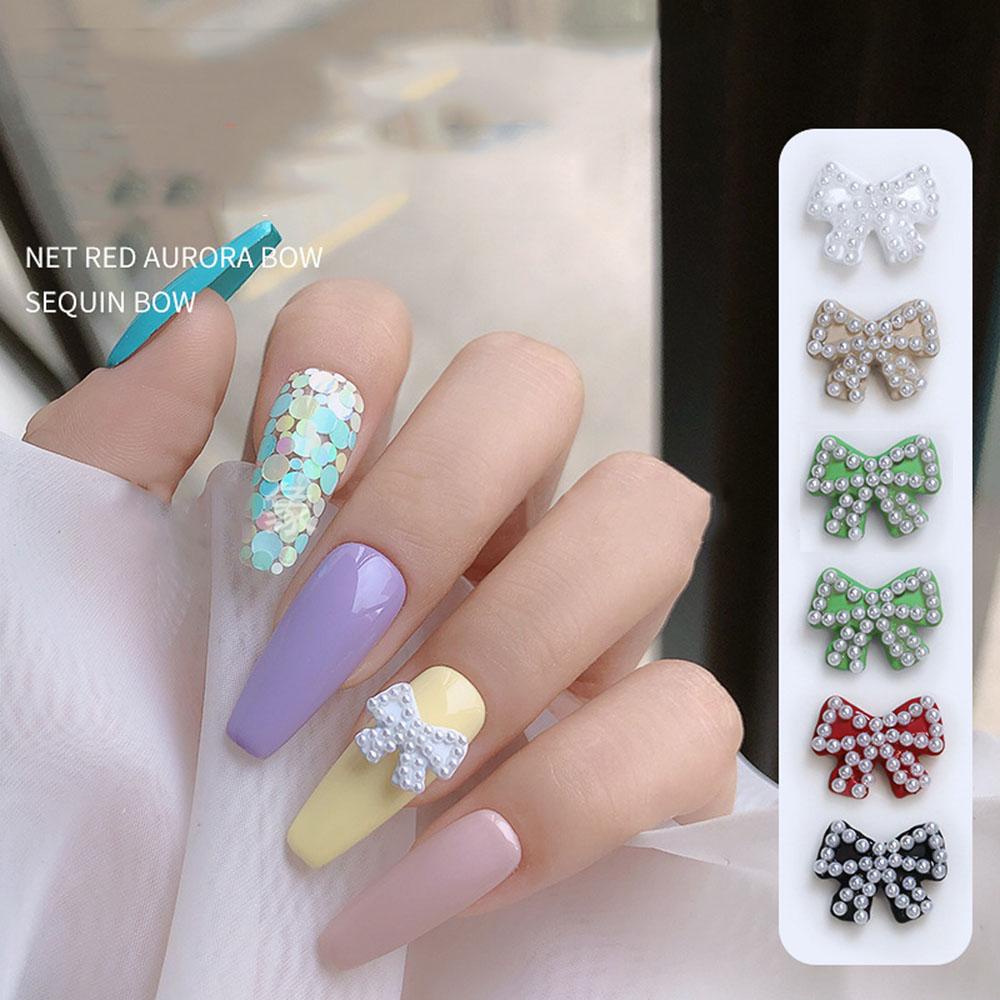 MOCHO Phụ Kiện Trang Trí Móng Tay Màu Sắc Ngọt Ngào Xinh Xắn