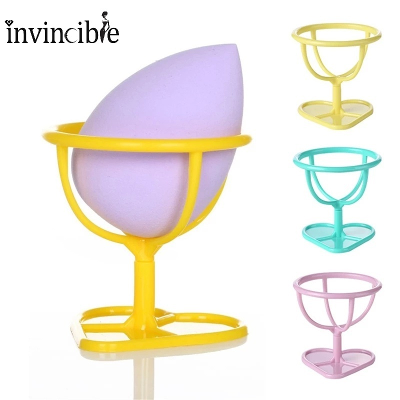 Giá Đỡ Bông Mút Trang Điểm Hình Quả Trứng Màu Sắc Ngẫu Nhiên