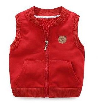 áo gấu ghi lê mẫu khoá bé yêu