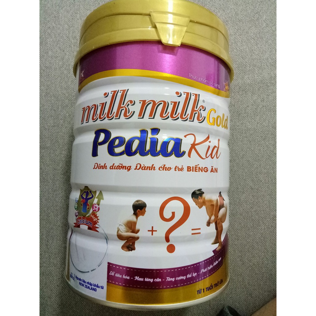 Sữa dành cho trẻ biếng ăn Milkmilkgold Pedia 900g (date mới)