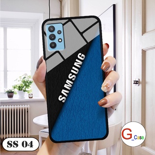 Ốp lưng Samsung Galaxy A32  - in hình 3D Logo điện thoại
