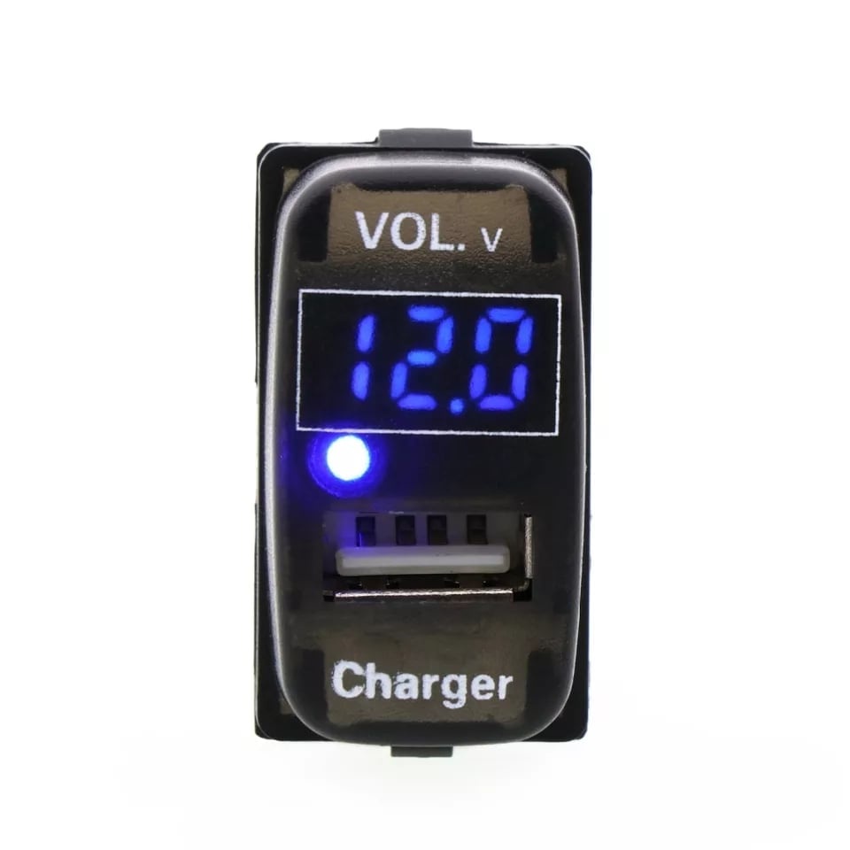 Sạc usb, báo volt gắn Tapplo Mitsubishi Grandis......