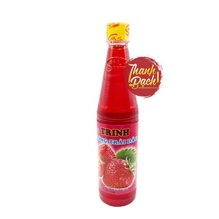 Syrup Trinh Chai 600ml Đủ Mùi
